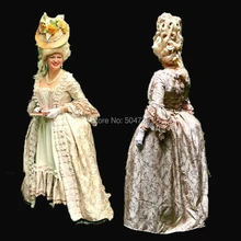 Специально! Новая королевская французская герцогиня 18 век Ретро Средневековый Ренессанс reconception Theatre гражданская война Викторианский платье HL-330