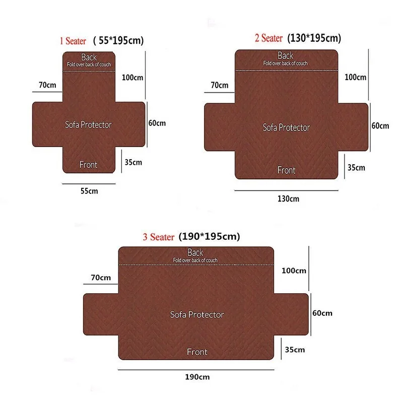 Цельный Противоскользящий чехол для дивана, съемный чехол для дивана, защитный чехол для дивана, одноместный/двухместный/Трехместный