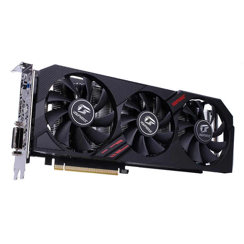 Красочная игровая видеокарта iGame GTX 1660 Ultra 6GB GDDR5 192Bit 1860MHz 8 Гбит/с|Графические карты|