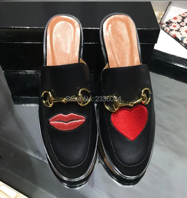 Bout 5 Air Marque Princetown Top Glisser Color color color Pantoufles Appartements Femmes Mocassins 4 color Luxe Décontracté 2 Mules Qualité Horsebit En Designer Plein Rond color color 3 color 7 6 Cuir 1 De xC7qwazE