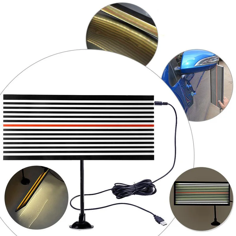 

Tools USB LED Light Line Board Paintless Dent Repair Hail Removal Doctor