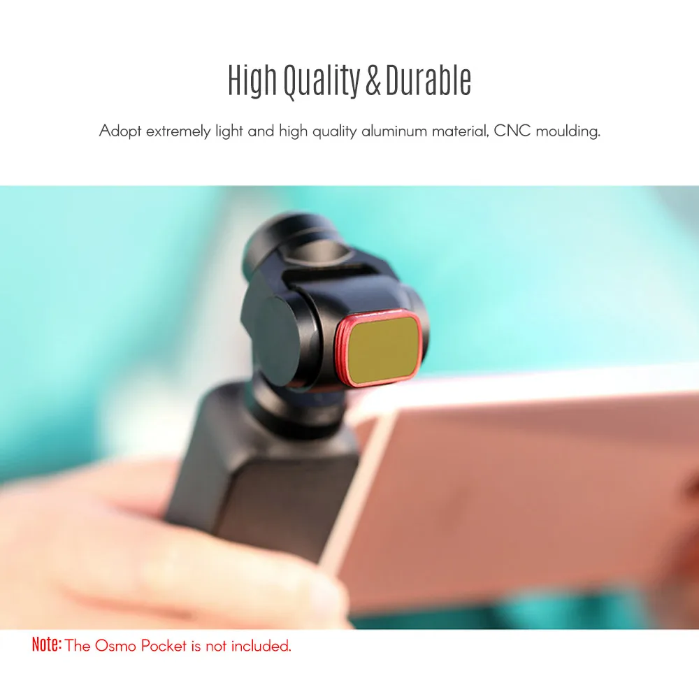 3 шт. профессиональные фильтры для объектива набор аксессуаров DJI Osmo Pocket Gimbal Camera