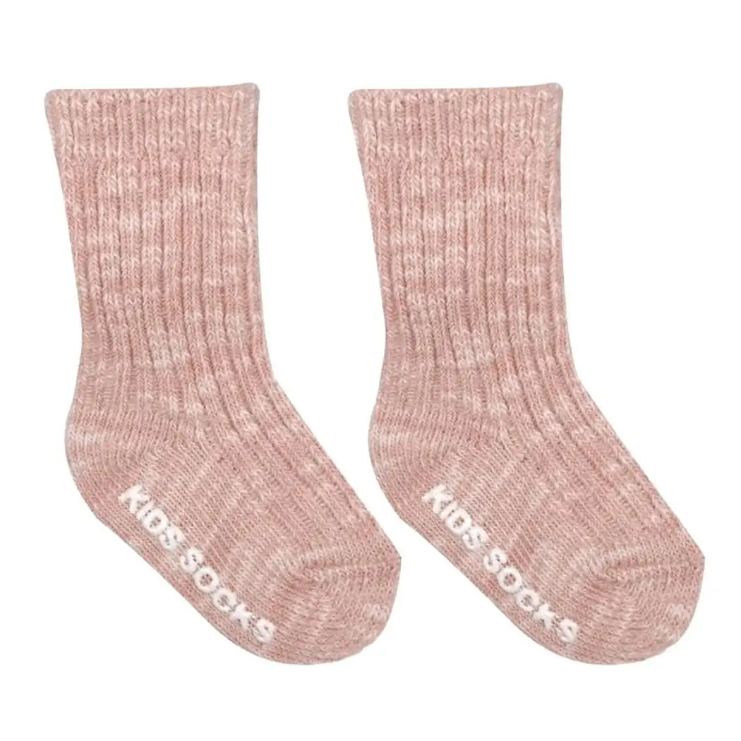 Зимние нескользящие носки для мальчиков и девочек, удобные нескользящие Дышащие носки для маленьких девочек, обычные милые осенние носки