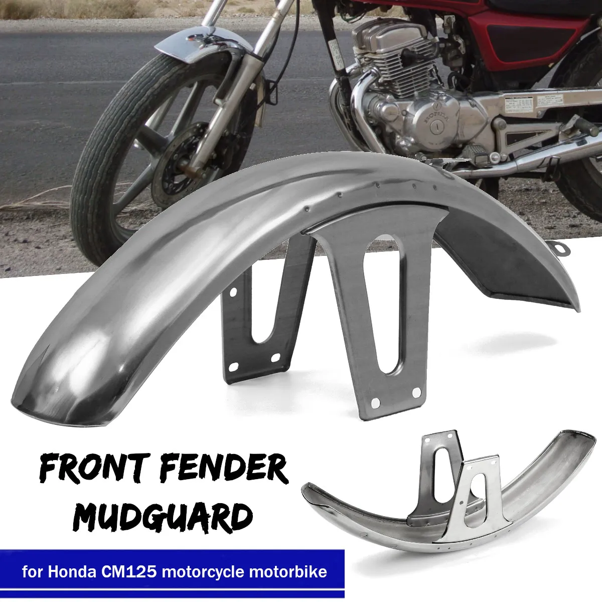 Мотоцикл спереди Брызговики для арок Fender брызги грязи гвардии Honda CM125