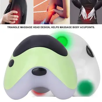 

4 Colors Mini Multifunction Triangle Cervical Whole Body Vibration Acupoint Massage Relaxation