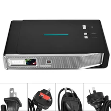 Портативный 3D Мини HD 1080P DLP умный проектор домашний медиаплеер HDMI USB домашний кинотеатр