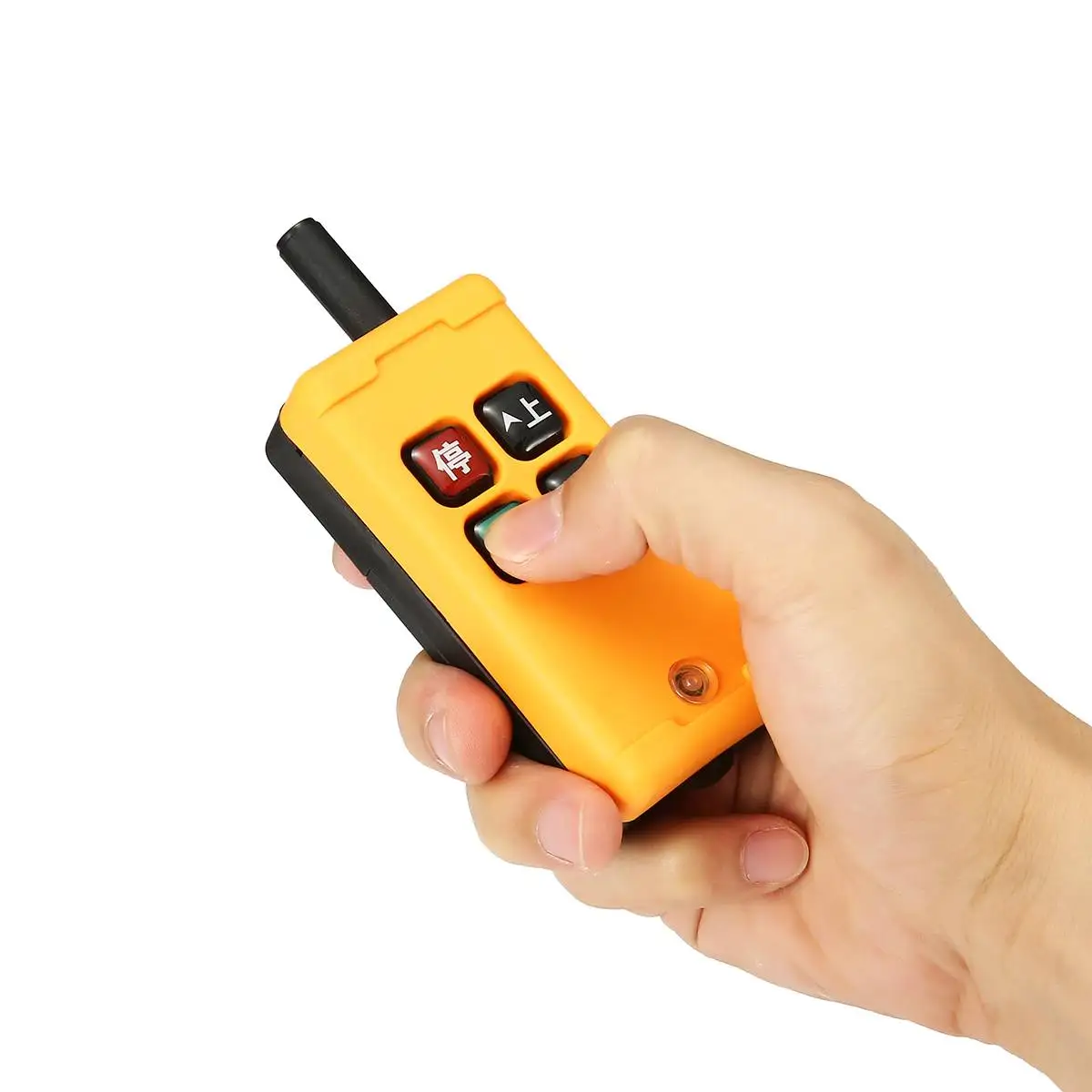 

HS-4 220V AC 4 Channel 1 Speed Hoist Crane Truck Radio Remote Control Push Button Switch System
