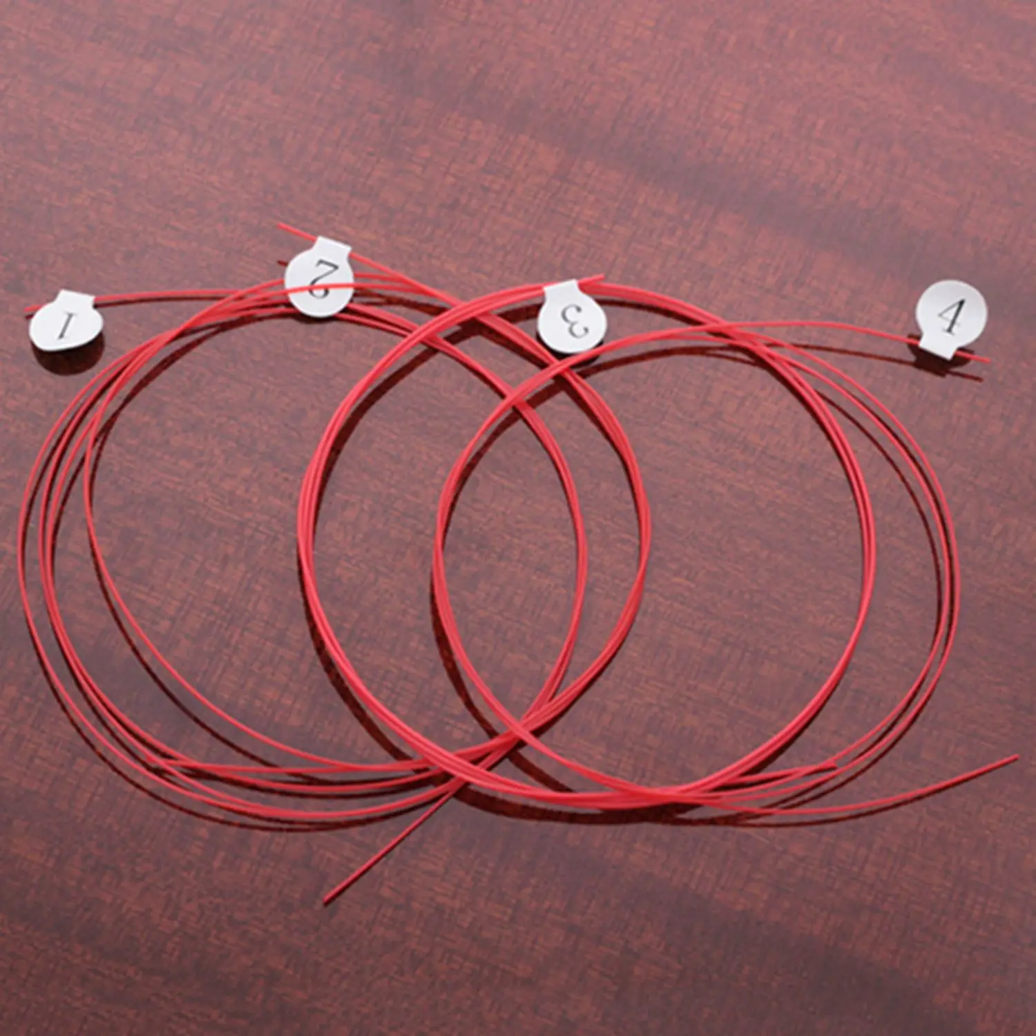 

Longteam Ukulele Carbon Strings Fluorocarbon Fiber Strings for 21/ 23/ 26 Inches of Guitar Ukulele Part