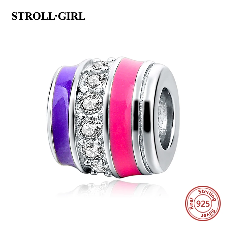 

2017 Spring 925 Sterling Silver Dazzling Daisy Fairy with Light original Enamel and Clear Cz Charm Fit Original Pandora Bracelet