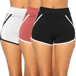 Thefound 2019 новые летние брюки для девочек для женщин спортивные шорты тренажерный зал фитнес-браслет узкие короткие