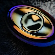 Литье сжигание беспокойтесь синий рок Спиннер для пальцев Cnc комфорт взрослых бесконечные Edc руки