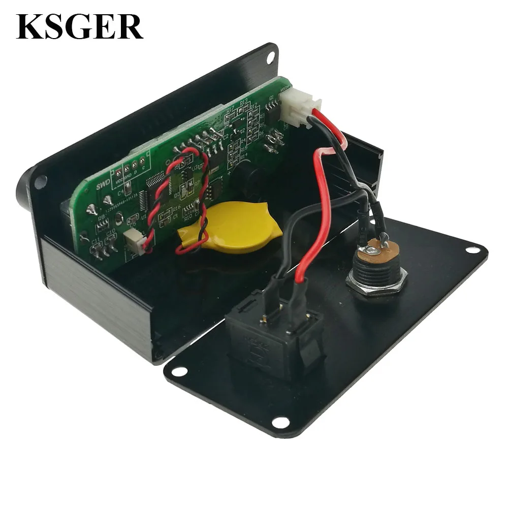 KSGER T12 паяльник станция мини STM32 OLED V2.01 DIY наборы FX9501 электрические инструменты ручка из алюминиевого сплава сварочные наконечники