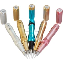 Лучшее качество беспроводной Профессиональный Аккумулятор Электрический Перманентный макияж машина ручка для бровей Губы татуировки