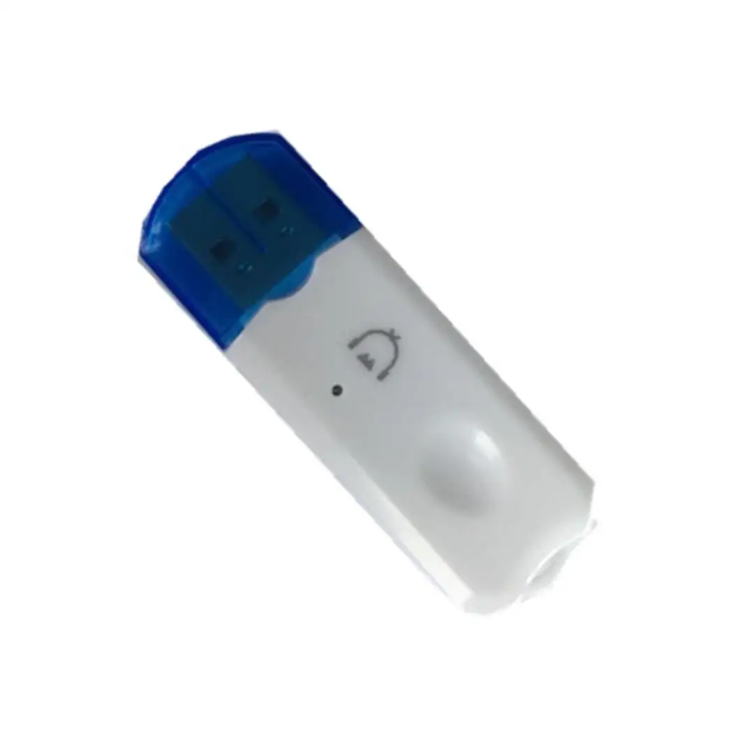 

Mini USB Audio Receiver Wireless Car Music 10m Stereo Bluetooth White Adapter 2.1Mbps None 2.1