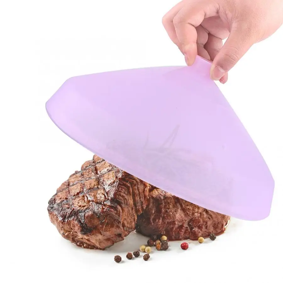 

Zerodis Silicone Bowl Plate Food Cover Microwave Oven Heating Lid Kitchen Cookware Accessories Suit For Bowl Plate