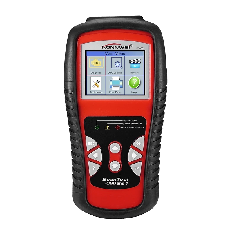 

KONNWEI KW830 OBD2 ODB2 Automotive Scanner for Car Universal Auto Fault Error Code Reader ODB2 Car Diagnostic Scanner