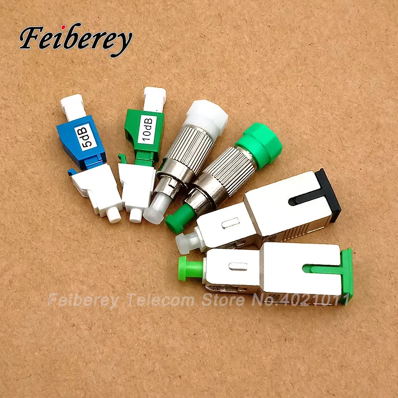 5 шт FC/UPC 2dB 3dB 5dB 7dB 10dB 15dB CATV тенюатор фиксированное затухание одномодовый Женский