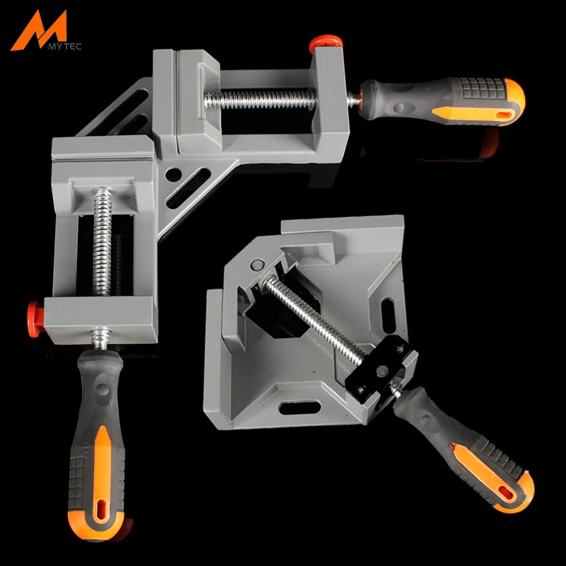 

90 Degree Quick Release Corner Clamp Right Angle Welding Woodworking Photo Frame Clamping Tool
