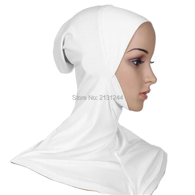 

Full Cover Inner Women Muslim Cotton Hijab Islamic Head Wear Hat Underscarf Shawls And hijab caps foulard femme