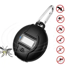 Outdoor Portable Electronic Mosquito Repeller With Hook Pest Repeller Solar/USB Ultrasonic Mosquito Insect Killer
