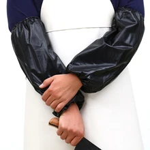 1 пара ПВХ водонепроницаемый маслонепроницаемый рукав крышки спальные места Чистка защитные накладки для кухни Чистка высокого качества