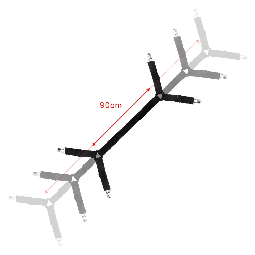 2 шт. 4 шт. простыни для кровати ремни пряжки для кровати крепления зажимы регулируемые подтяжки держатель пряжки