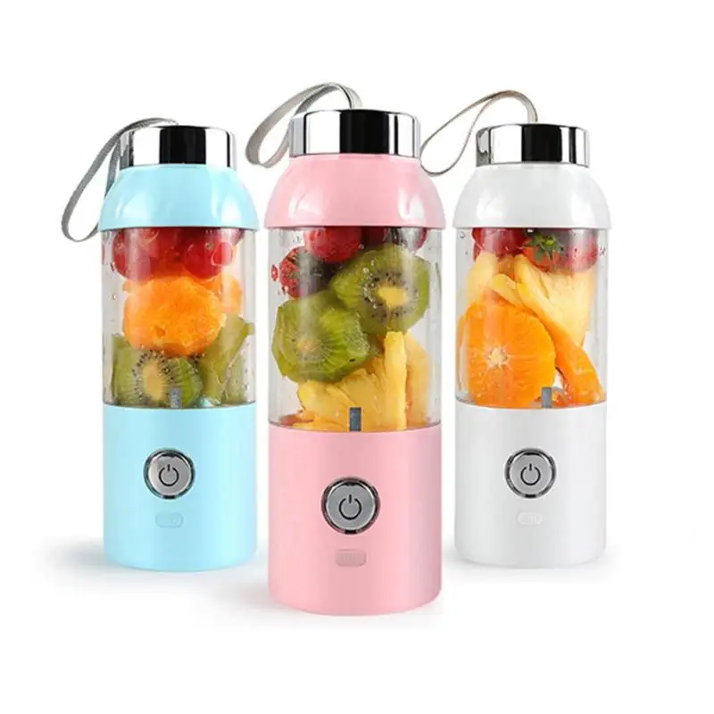 

500ml USB Charging Blender Juicer Portable Mixer Machine Juice Fruit Maker New Household Small Seal Leak Proof Juice Extractor