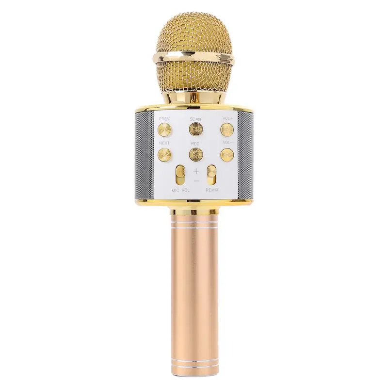 

Handheld Bluetooth Wireless Karaoke Microphone Phone Player MIC Speaker Record Music KTV Microphone