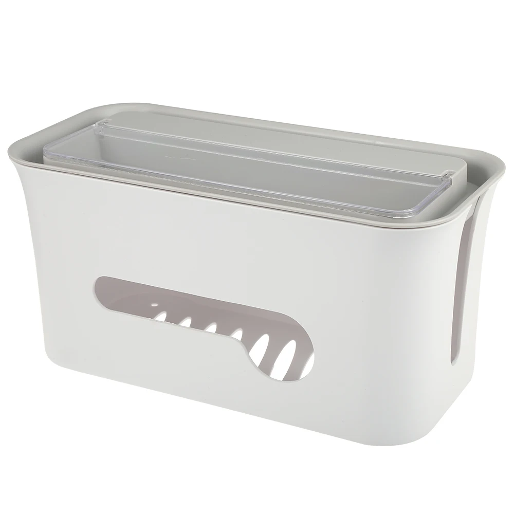 الطاقة كابل صناديق الحبل إدارة المنظم صندوق تخزين من البلاستيك التخزين المنظم درج منظم