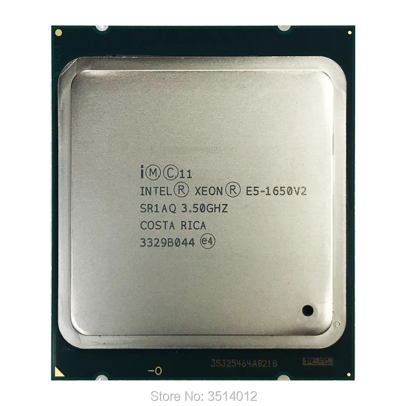

Intel Xeon E5-1650 v2 E5 1650 v2 E5 1650v2 3.5 GHz Six-Core Twelve-Thread CPU Processor 12M 130W LGA 2011