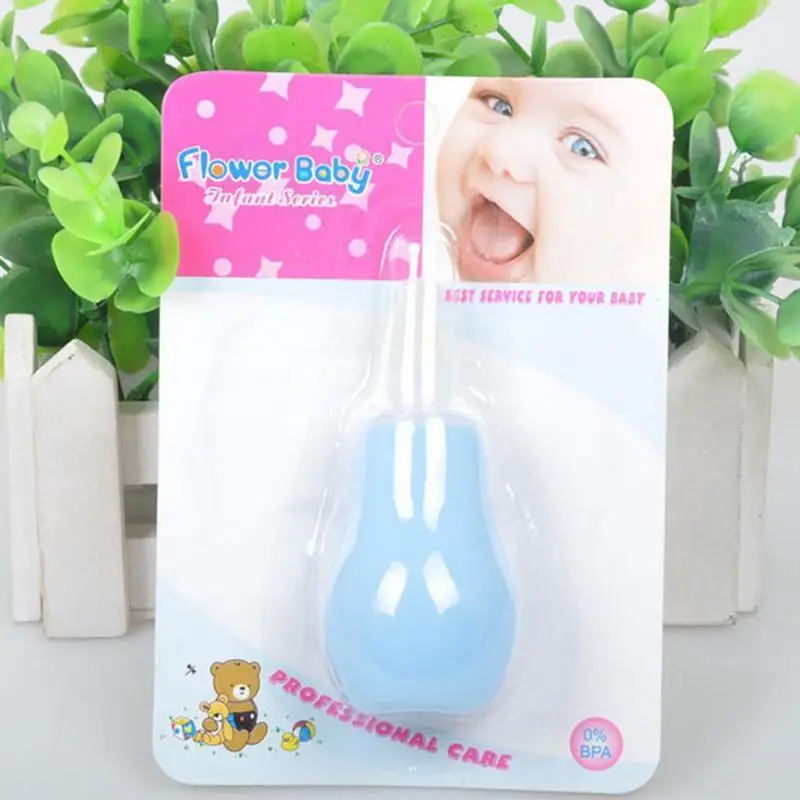 Nasal Aspirator Baby Nose Care Liquid Silicone Non-toxic Snot Sucker