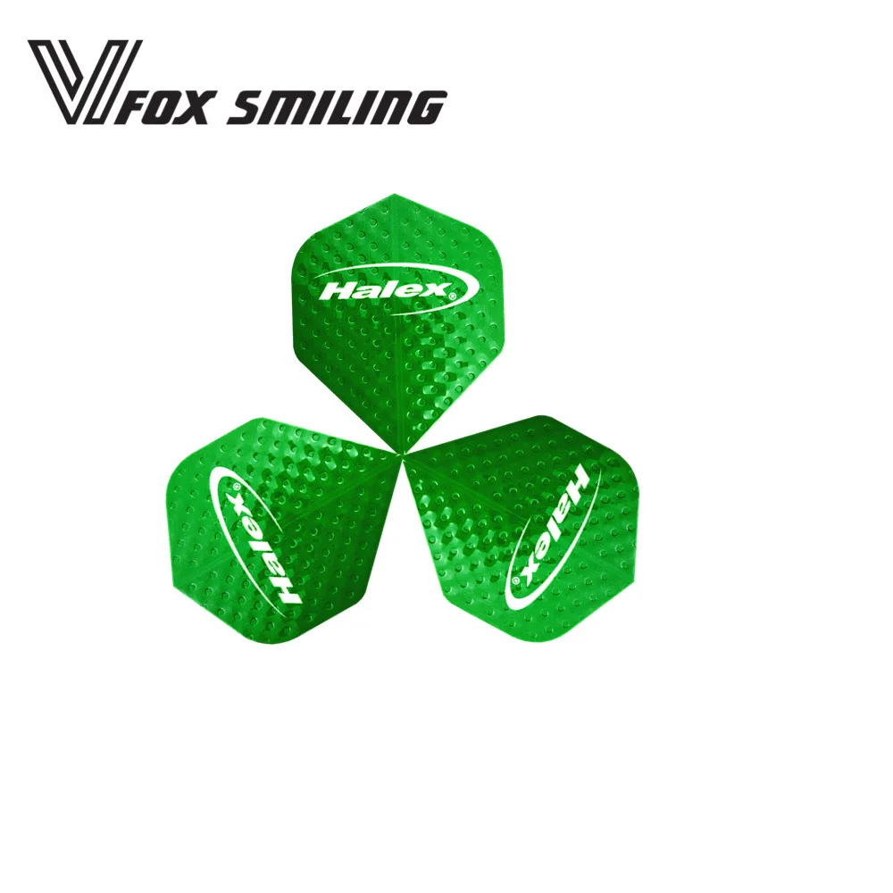

Fox Smiling 30pcs Pattern 2D Cool Standard Dart Flights Nice Darts Flight Outdoor Wing Tail Green DFL-113014