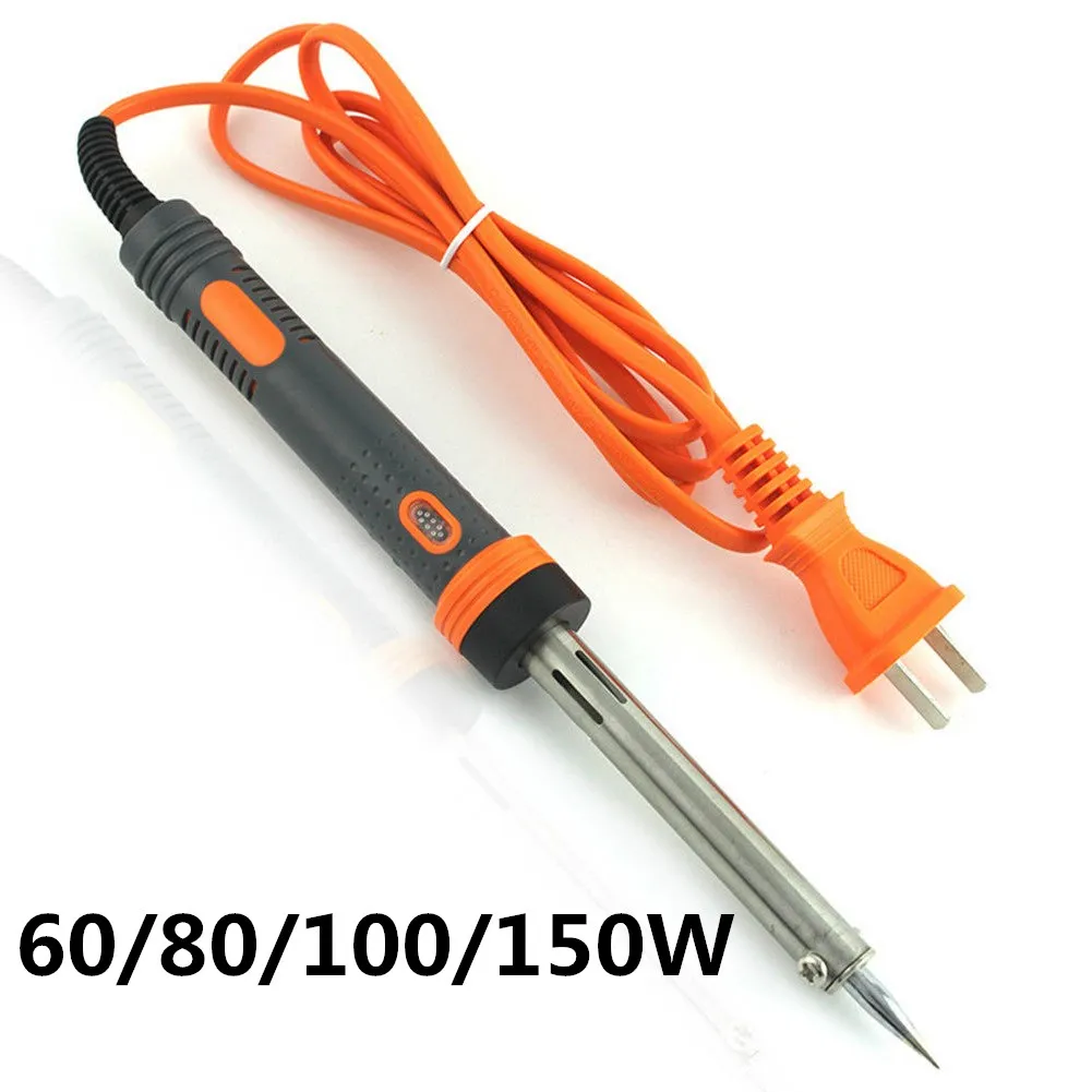 

1pc 60W 80W 100W 150W 220V Electric Soldering Iron with Rubber Handle Welding Repair Tool