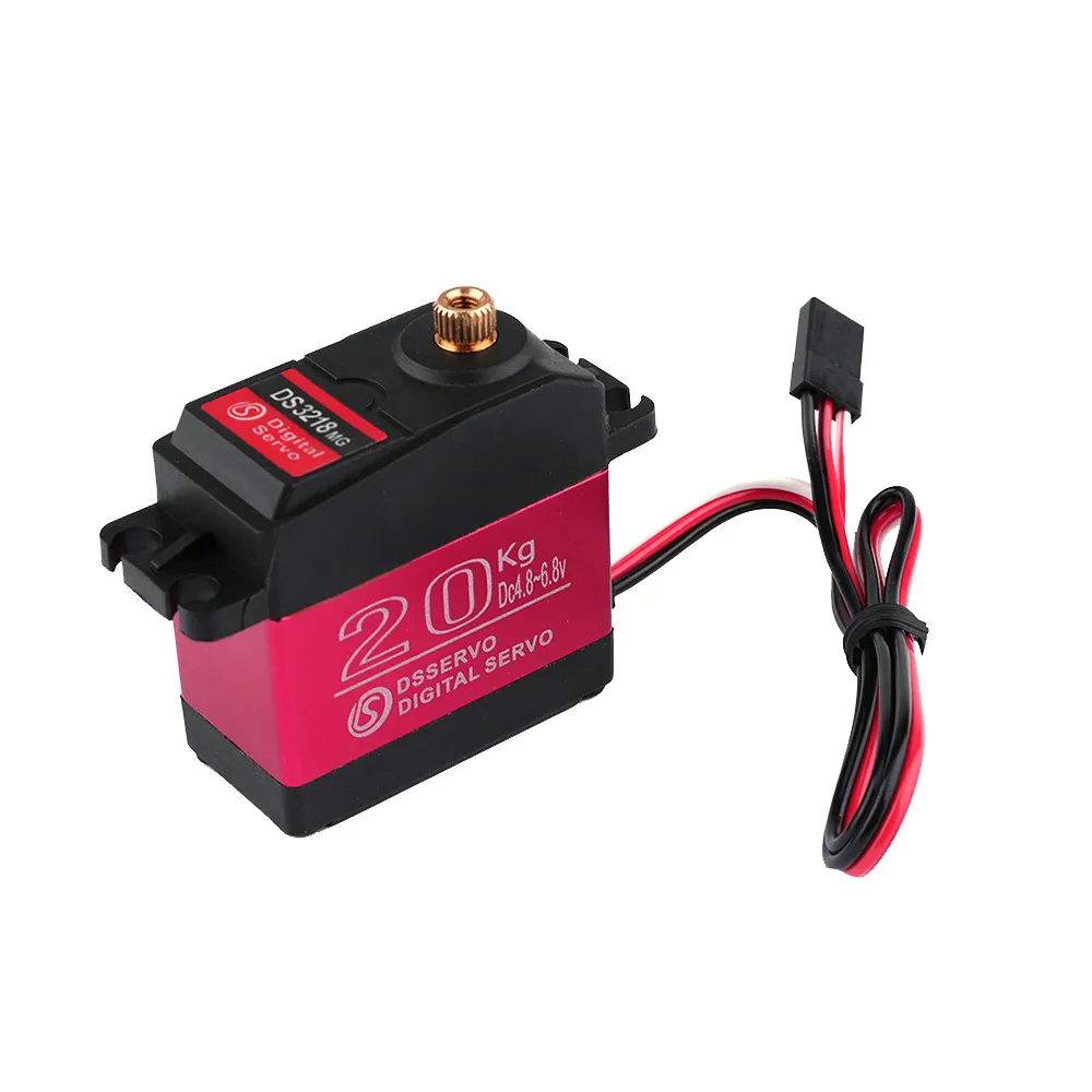 RC Серводвигатель DS3218MG 270 ° 20 кг Цифровой Металлический высокий крутящий момент