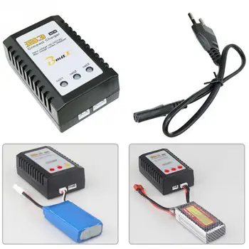 

US/EU Plug B3 7.4V 11.1V Lithium Battery Charger 2S-3S Cells For RC Drone Quadcopter For RC Drone Quadcopter