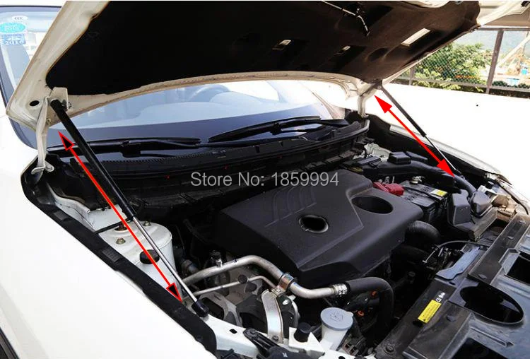  FOR Nissan X-Trail XTrail T31 2008 2009 2010 2011 2012 2013 BONNET HOOD GAS SHOCK STRUT LIFT SUPPOR