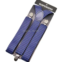 120 см мужские подтяжки 3,5 см широкий женщин большой plussize подтяжки 3 клип на Y-задней лист b'lue брекеты упругой BY13