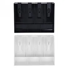 Кассовый ящик коробка для инструментов вставка лоток Замена 4 купюр 3 Монеты Чехол для хранения денег высокое качество