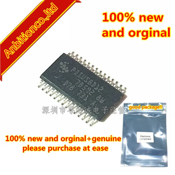 5 шт. 100% новый и оригинальный PDIUSBD12 PDIUSBD12PW TSSOP28 USB интерфейс устройство с