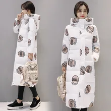 Hooded Winter Down Coat Jacket Long Warm Slim Women Cotton-padded Casaco Feminino Abrigos Mujer Invierno Wadded Parkas Outwear 8 цена Hooded Winter Down Coat Jacket Long Warm Slim Women Cotton-padded Casaco Feminino Abrigos Mujer Invierno Wadded Parkas Outwear 8 цены онлайн