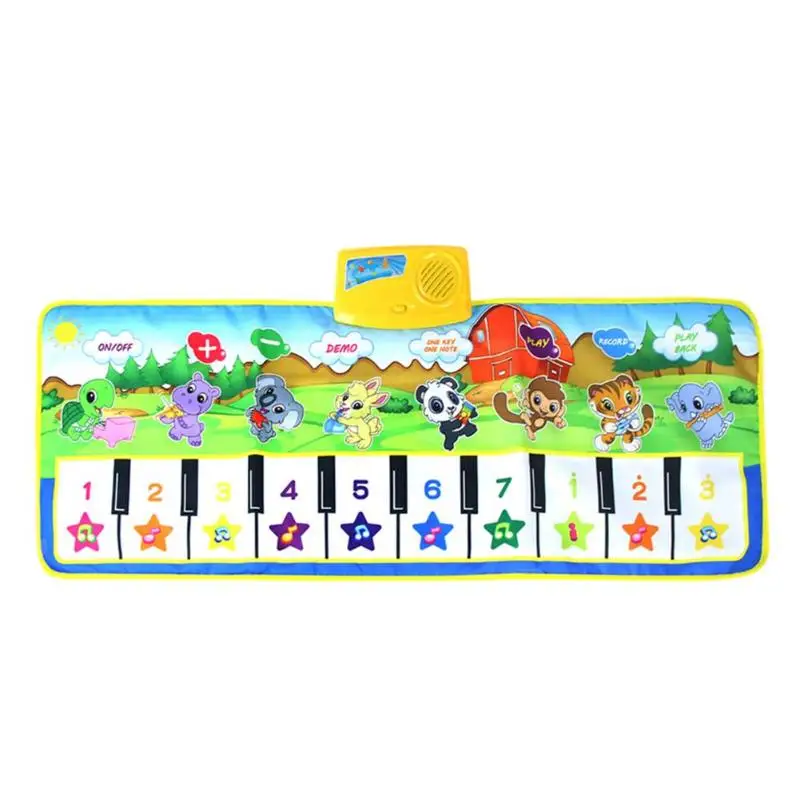 Игровой коврик мягкое складное детское музыкальное одеяло детский игровой