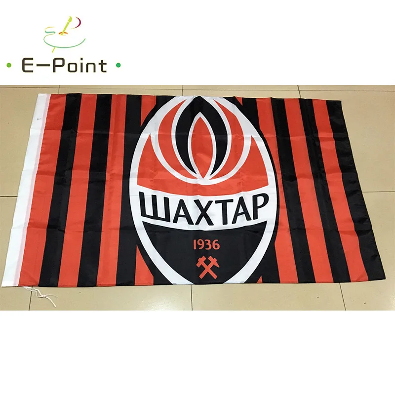 

Ukraine FC Shakhtar Donetsk 3ft*5ft (96*144cm) Size Christmas Decorations for Home Flag Banner Gifts