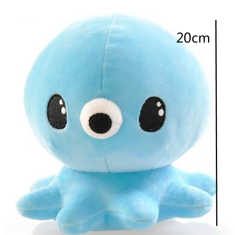 20 см Kawaii плюшевый Осьминог игрушки Мягкое Животное нижнее море животные