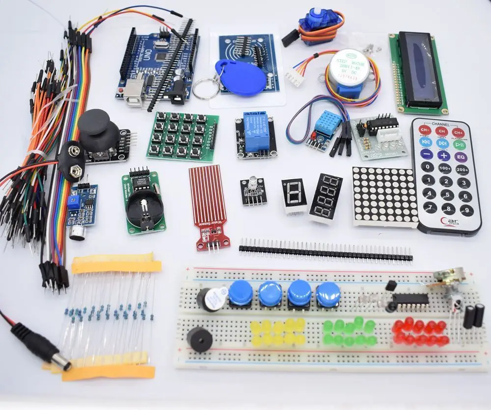 TZT новейший RFID стартовый набор для Arduino UNO R3 обновленная версия Обучающий с