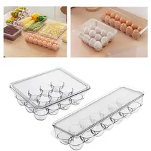 Kitchen Egg Storage Box Organizer Container Refrigerator Storing Egg  Large Capacity Organizer Container Storage Egg Racks Shelf