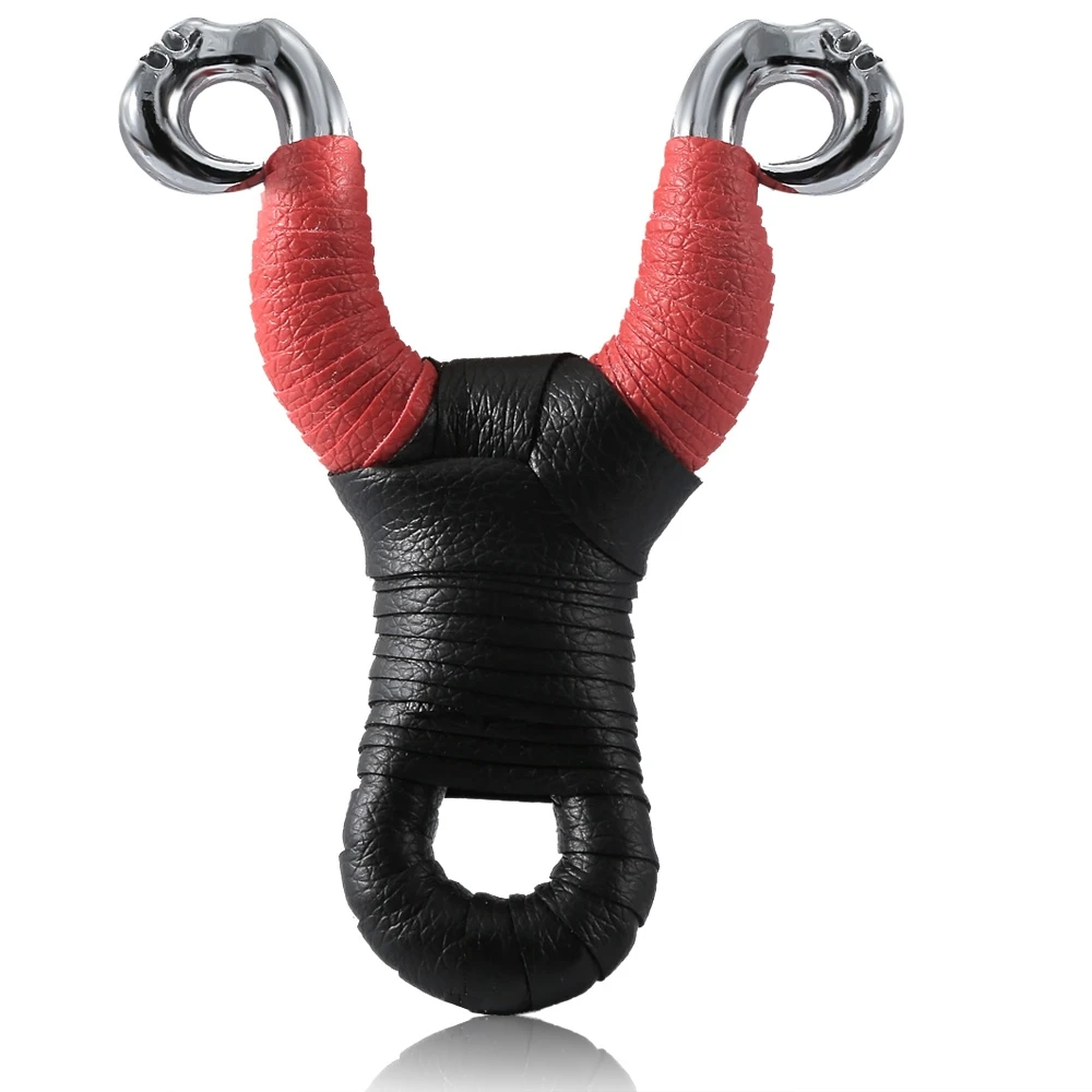 

Leather Stainless Steel Slingshot Catapult for Outdoor Hunting Camping Travel