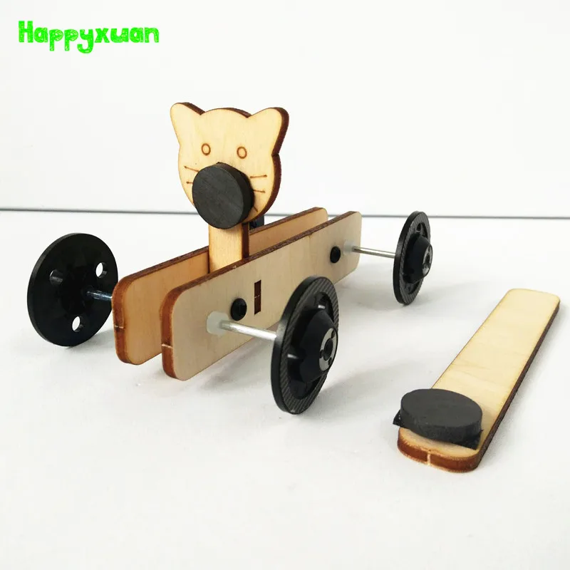 Happyxuan DIY комплекты для выноса руля автомобиля физика магнит научные эксперименты