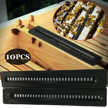 

10 PCS Small Bee Hive Beetle Blaster Beehive Trap Beekeeping Equipment Tools Reusable No Poison No Pesticides 2020 Black
