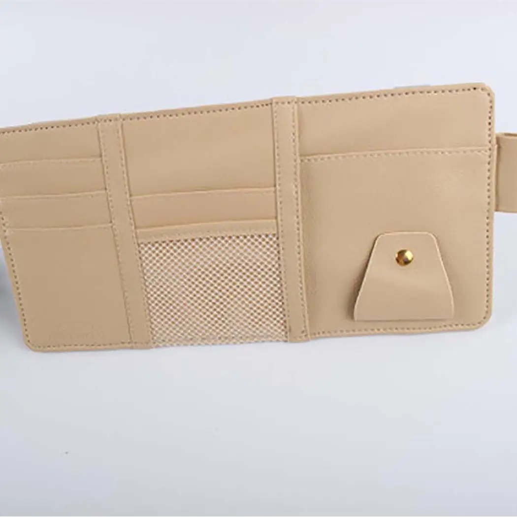 Автомобильная Солнцезащитная карта для купюр сумка хранения в автомобиле