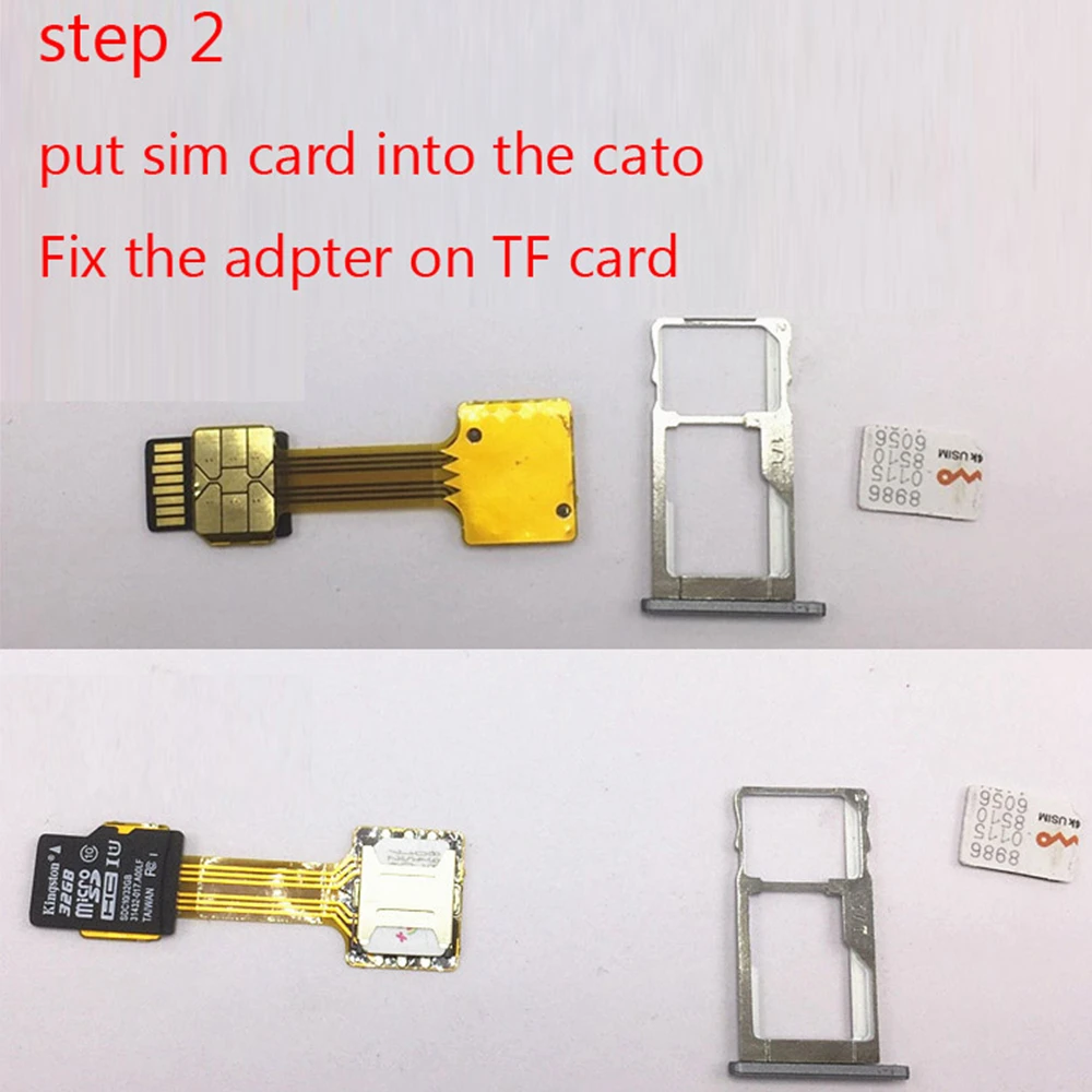 Гибридный двойной сим карты Micro SD адаптер удлинитель 2 нано микро мини конвертер